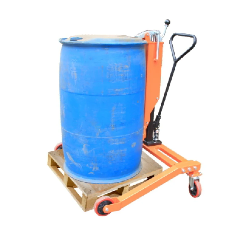 Uni-Silent Hydraulic Equipment 350kgs Oil Drum Lifting Machincal Oil Drum Carrier Stacker Material Drumping Lifter DT350B