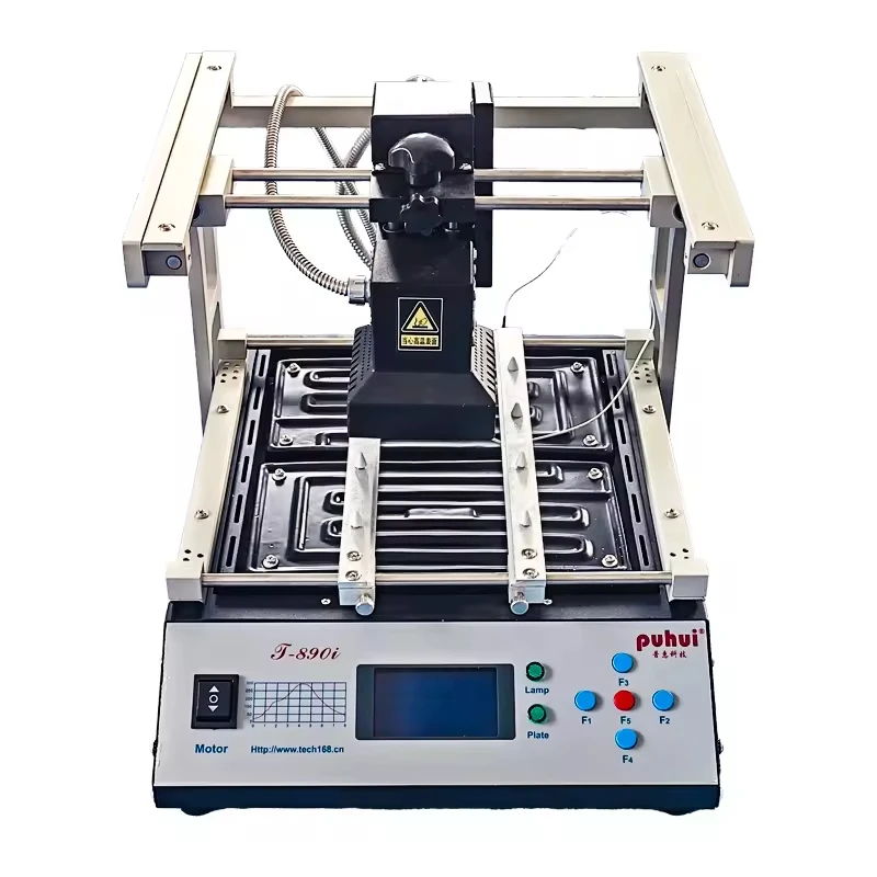 T-890i Infrared BGA Rework Station PID Intelligent Temp Control Curve Heating Laptop Motherboard Repair BGA SMD Chips