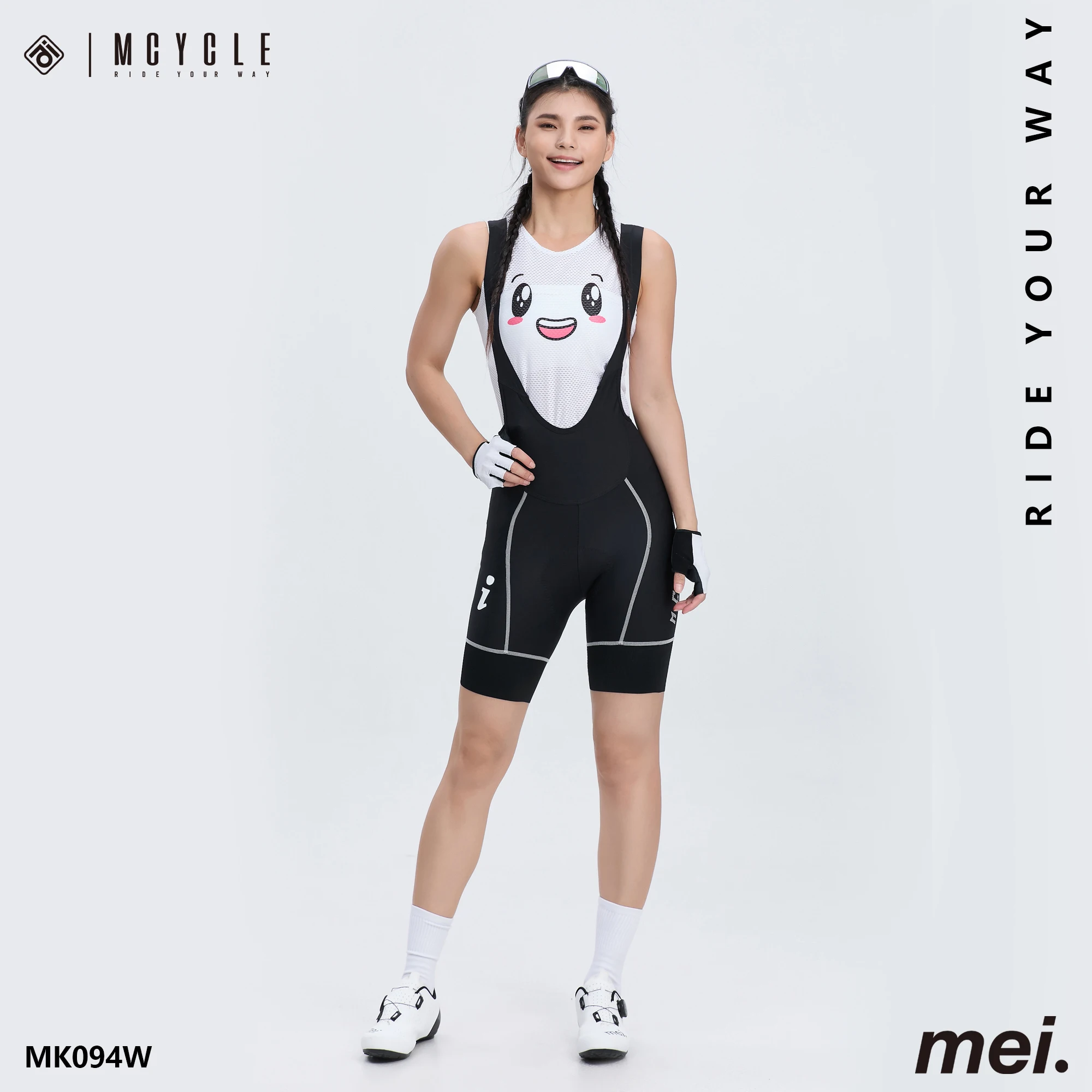 Mcycle New Style Bike Shorts Tights Customize Breathable Padded Women Bicycle Shorts Seamless Cycling Bib Short For Man