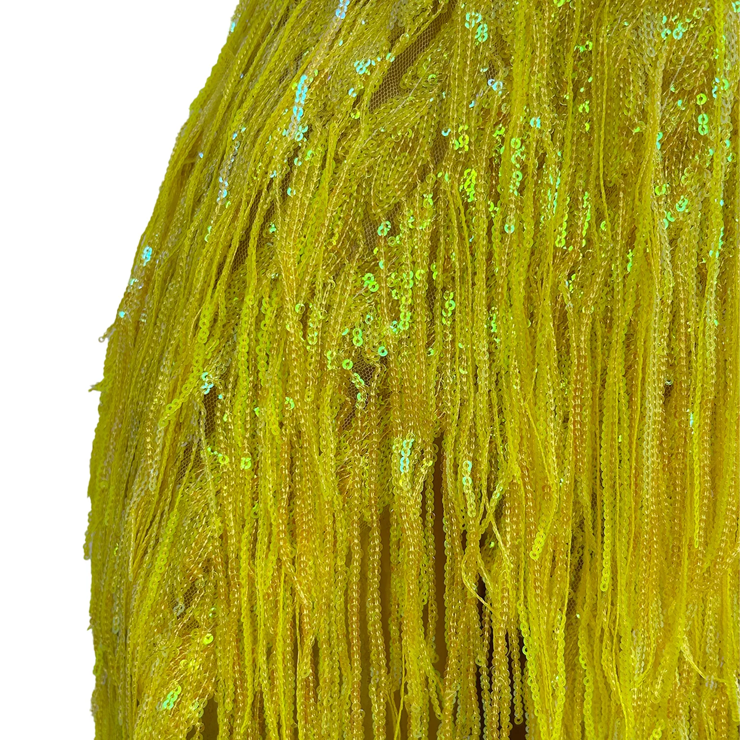 Fringe 2 Pcs Set Dress Design Dance Costume Women Birthday Party Night Club Stage Wear Sparkly Crystals Sexy Drag Queen Liulian