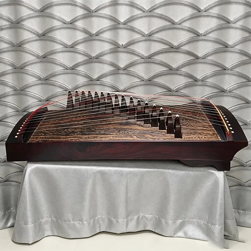 60CM Guzheng 16 String Wooden Digging Zither Adults Students Beginner Playing Performance Guzheng Portable Plucking Instrument