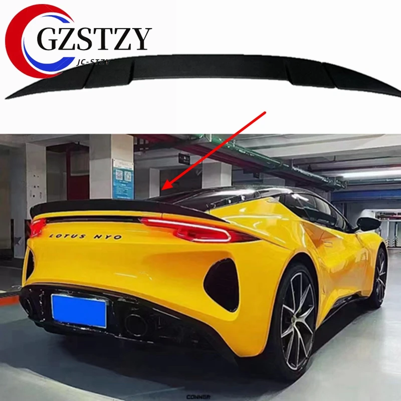 

OD Style Carbon Fiber Rear Trunk Tail Boot Lip Wing Ducktail Wing spoiler Car Body Kit For Lotus Emira