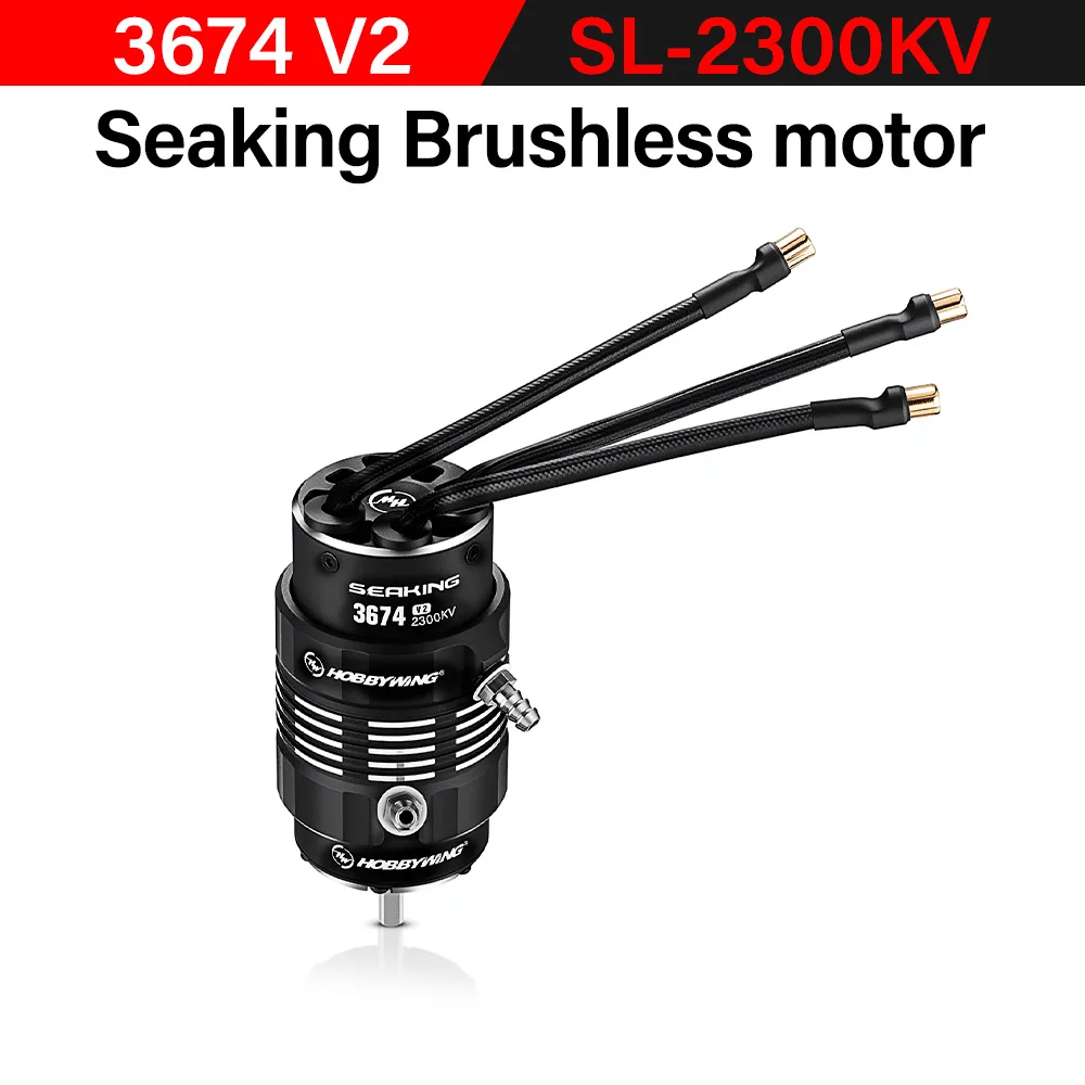 Hobbywing borstelloze motor 2040 2850 3660 3674 sensorloze motor voor 45 60 80 100cm RC-boot