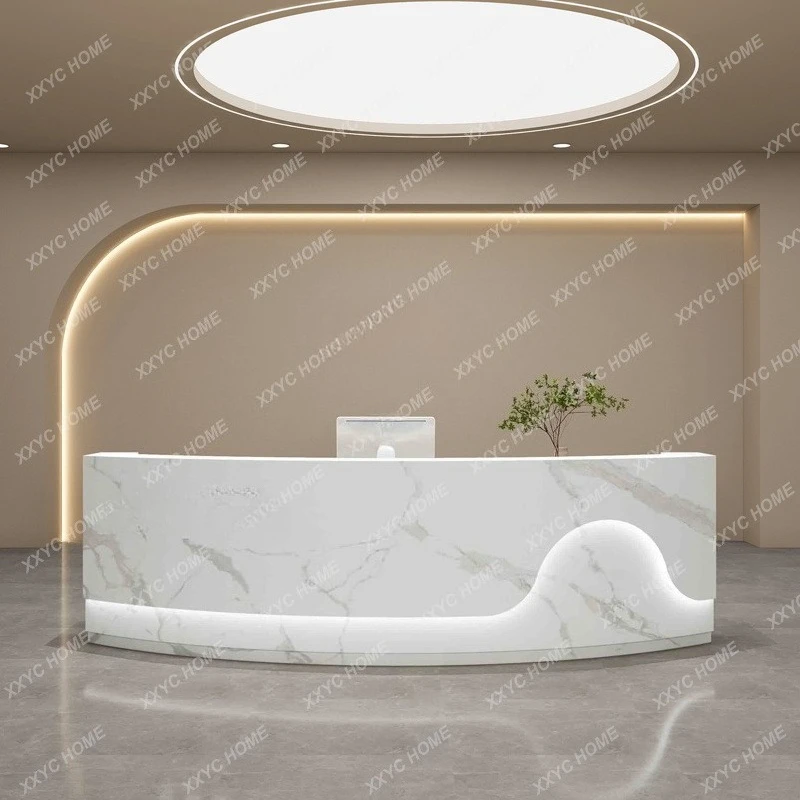 XXSimple Modern Reception Desks Long Design Beauty Company Reception Desks  Executive Comptoire Accueil Trendy Furnitu