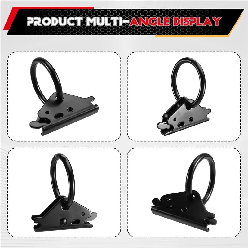 E Track For Fixing Flatbed Trailer Accessories- O-Rings Tie Down Anchors For Trailers Trucks For Goods
