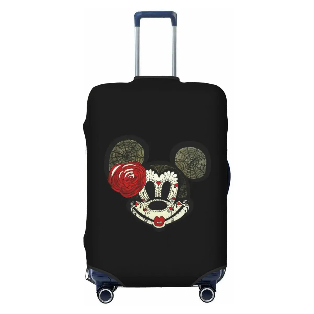 

Чехол для багажа с изображением Микки Мауса в стиле аниме, эластичный защитный чехол для чемодана, подходит для чемоданов 18-32 дюймов