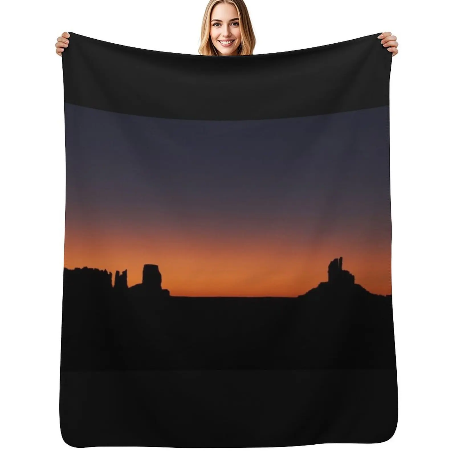 

Monument Valley Throw Blanket Custom manga Summer Hair Blankets