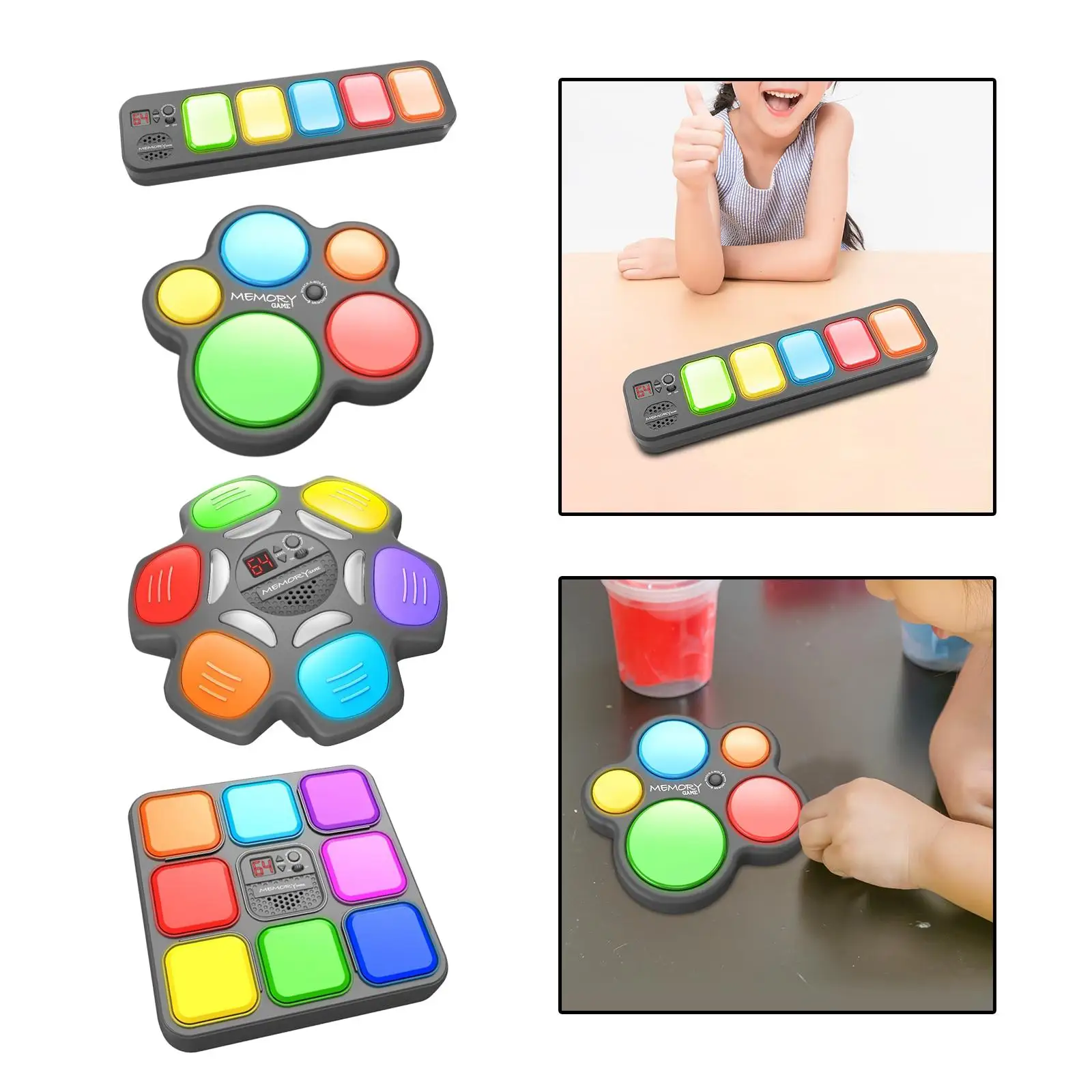 Fun Electronic Memory Game Training Hand Brain Coordination Kids Ages 6+