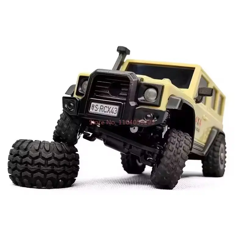 1/43 Remote Control Ldarc X43 Mini Rc Electric Model Car Desktop Crawler Rtr 4wd Adult Children\'S Surprise Christmas Gifts