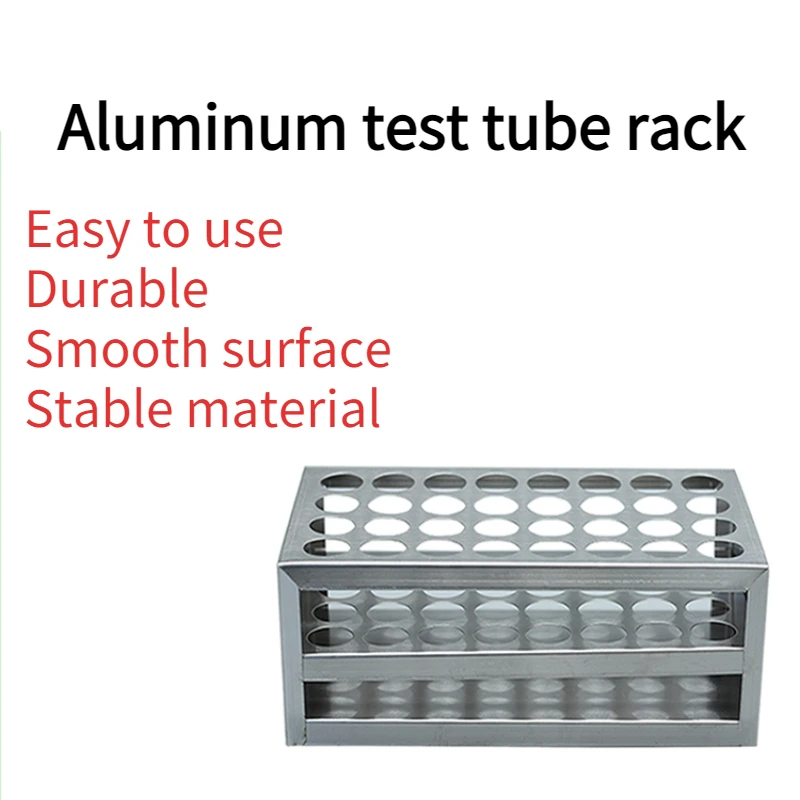 

Aluminum Test Tube Rack 24/36/40 Holes, Hole Inner Diameter 12.5/15.5/18.5MM Tools and Consumables Laboratory Supplies