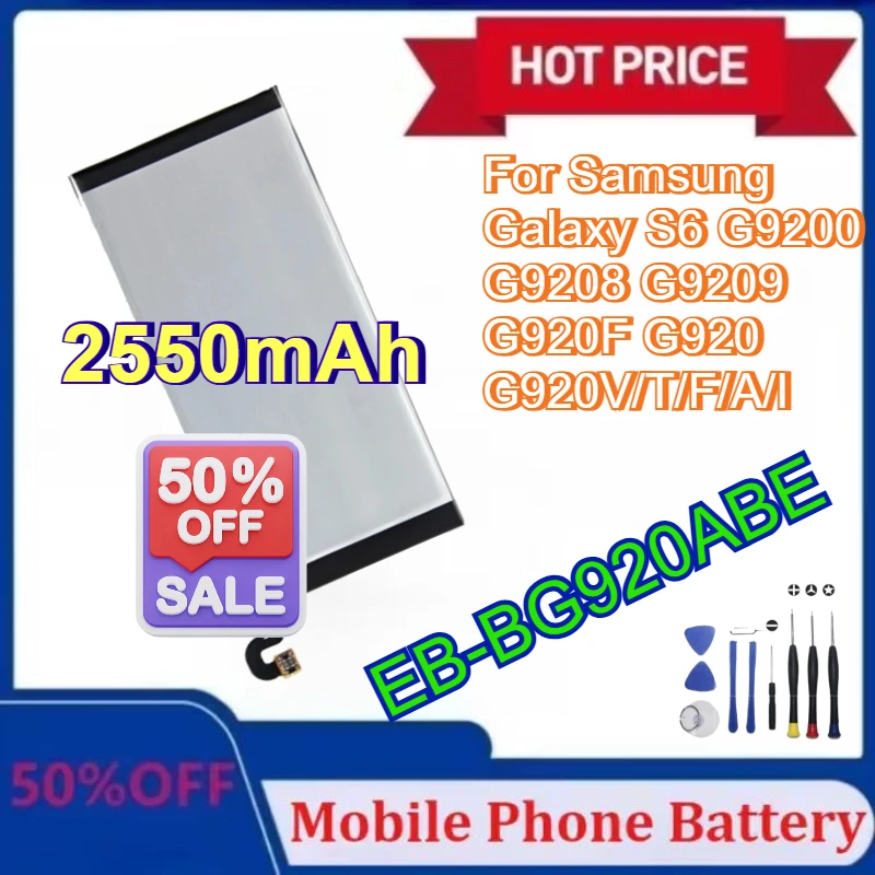 44v-2550mah-eb-bg920abe-mobile-phone-battery-for-samsung-galaxy-s6-g9200-g9208-g9209-g920f-g920-g920v-t-f-a-i