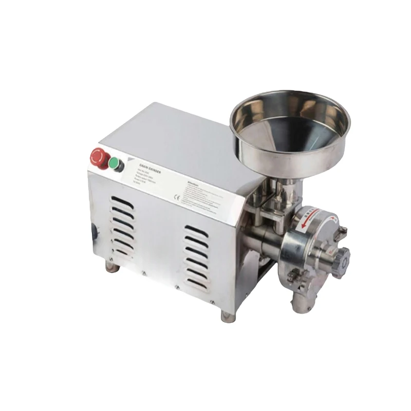 Commerciële elektrische korenmolenmachine Duurzaam 20-40 kg/u Efficiënt graanmolen met grote capaciteit