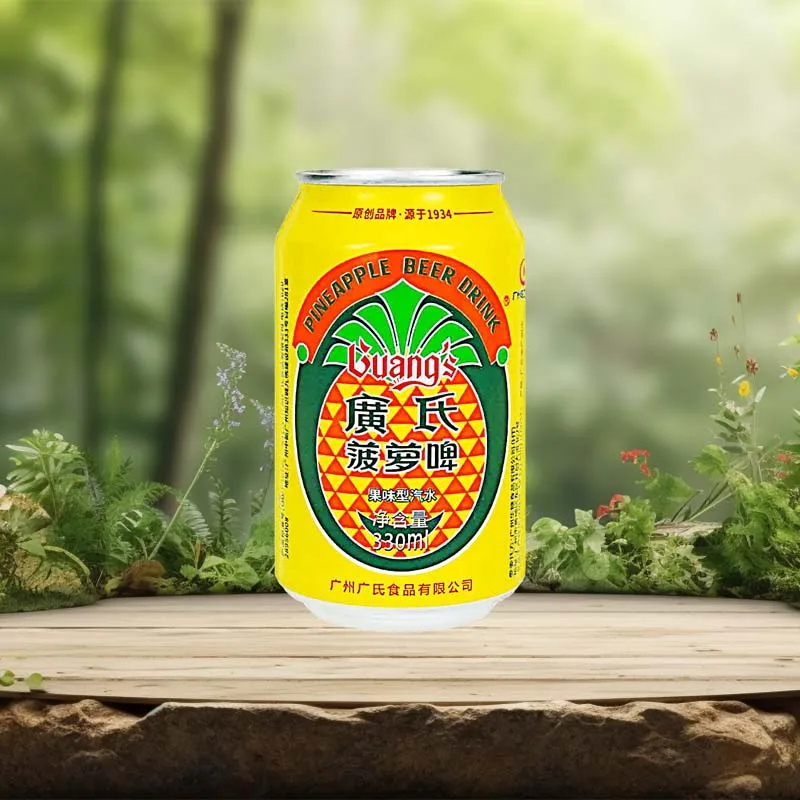 صودا بيرة الأناناس الكانتونية من جوانج 11.65 أونصة (330 مل) * 3 زجاجات #1