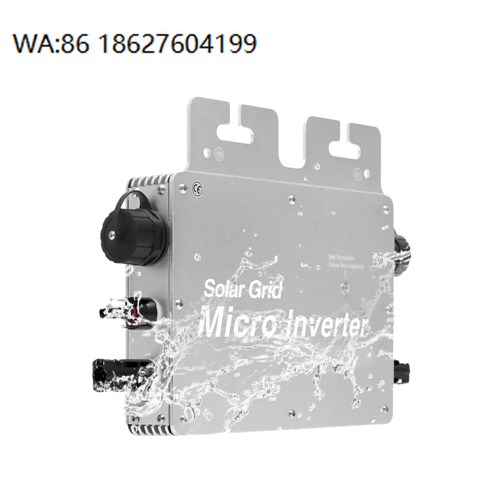 600W Single Phase Grid Tie Micro Inverter 20-50V DC Input 60Hz WiFi APP 99.7% Efficiency Balcony Power Plant PV Equipment