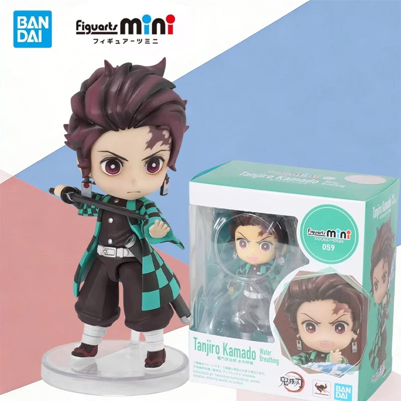 

Оригинальная мини-фигурка Bandai Figuarts: Камадо Танджиро из «Истребителя демонов» # 016 059 164 Коллекционная фигурка аниме-персонажа из ПВХ, модель, игрушка, подарок