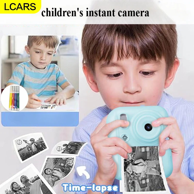 

Lcars-Children's Polaroid Camera Can Take Timed and Time-Lapse Photos