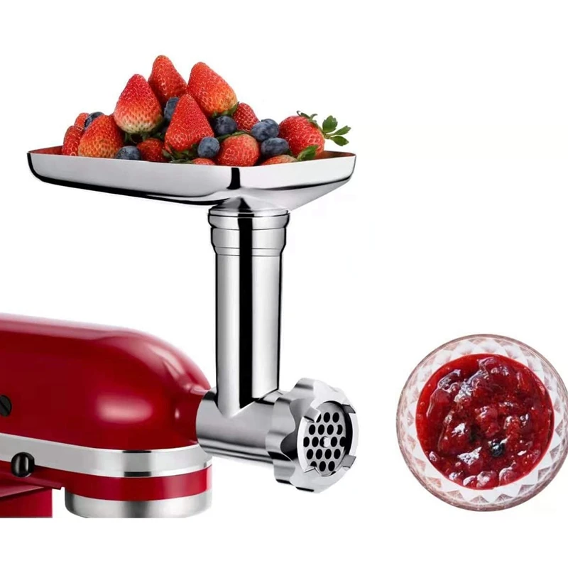 Durable Meat Grinder Accessories For Kitchenaid Bench Mixers With Sausage Filling Tube/Food Processor Accessories