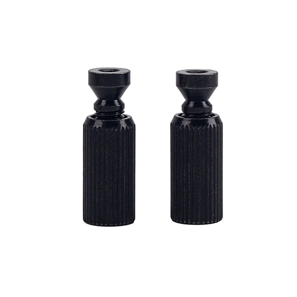 

2Pcs Electric Guitar Tremolo Bridge Studs Black Double System Locking Elevating Adjustment Screws Replacement Parts for Guitar
