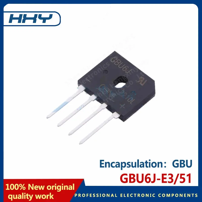 10PCS GBU6J-E3/51 P…