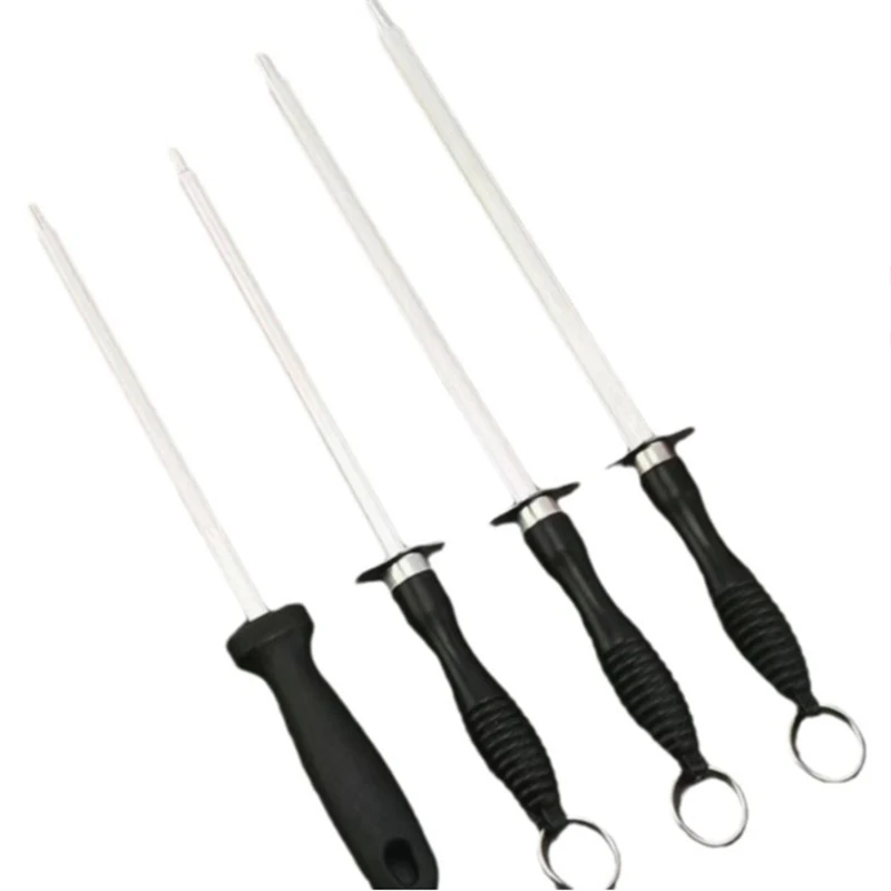 

Handle Sharpening Blade Rod Knife Kitchen Tool Sharpener Rod Professional Carbon Steel Knife Durable Knife Grinder Sharpeners