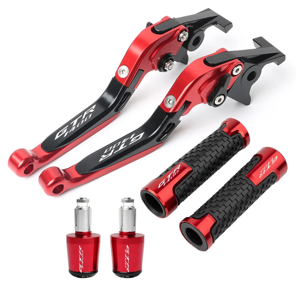 Accessoires de moto pour Kawasaki GTR1400 GTR 1400 CONCOURS 2007-2016, leviers de frein et d'embrayage, poignées de guidon, extrémités de poignées