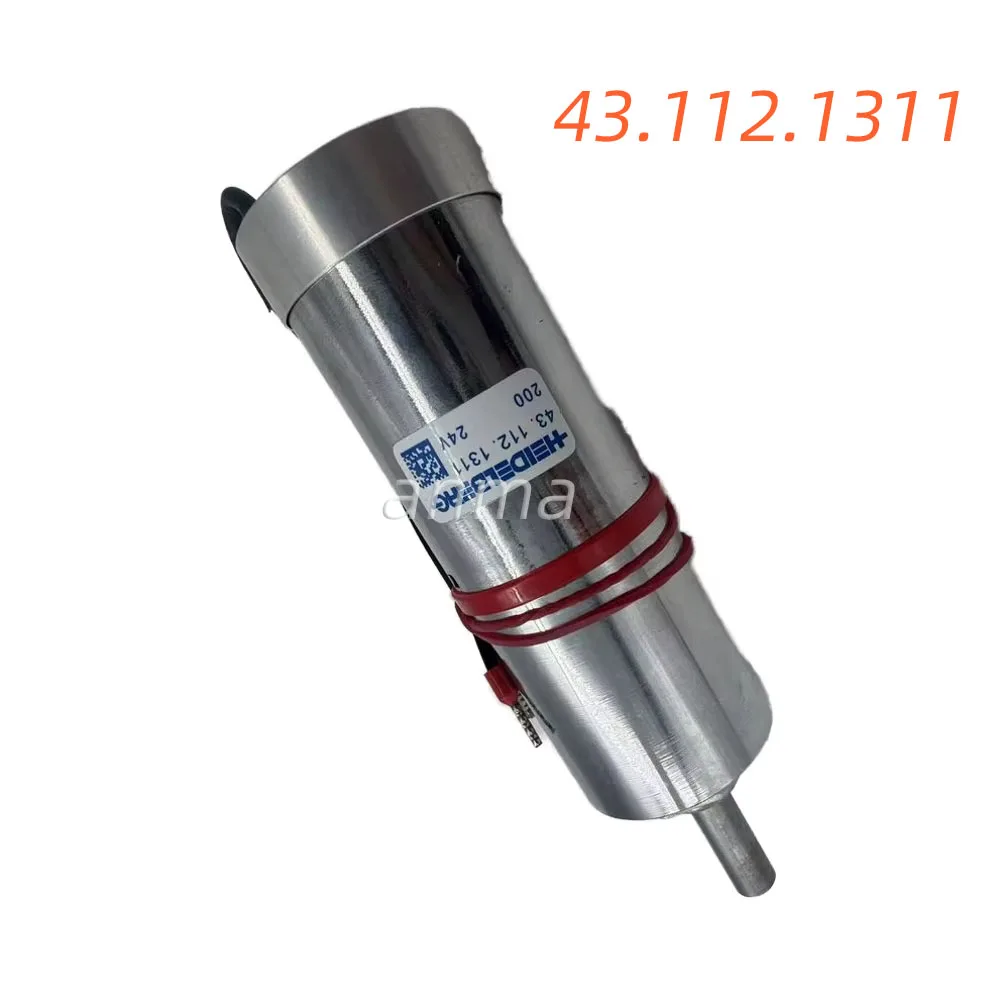 

1 PCS Gear Motor 43.112.1311 GTO MO GTO52 Machine Suction Drum Motor 24V Printing Machine Parts