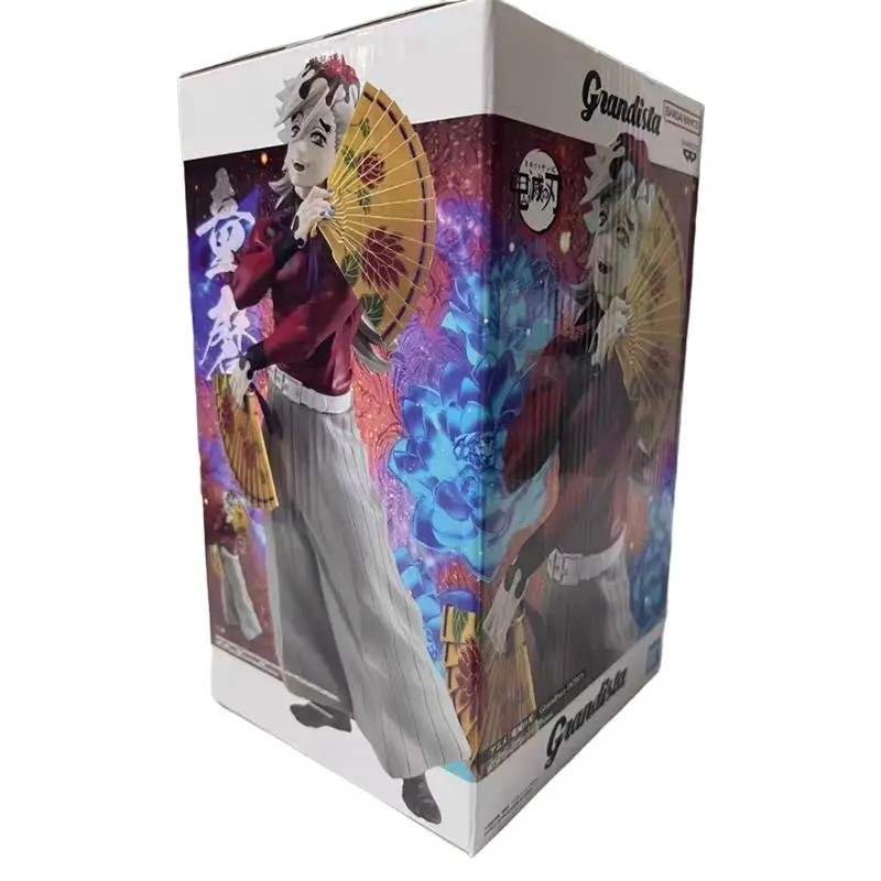 

Оригинальный Bandai Namco Banpresto Demon Slayer: Kimetsu No Yaiba Grandista Douma, аниме-фигурка, модель, коллекционная игрушка в подарок на складе