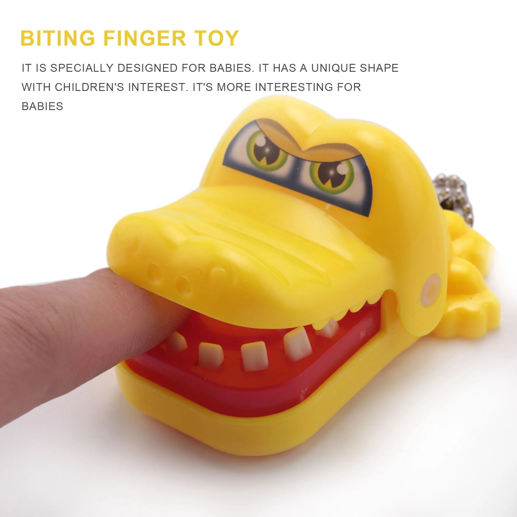 Small Toys Bar Crocodile Dentist Childrens Those Trick King-Size Bites Family Games Gag for Kids