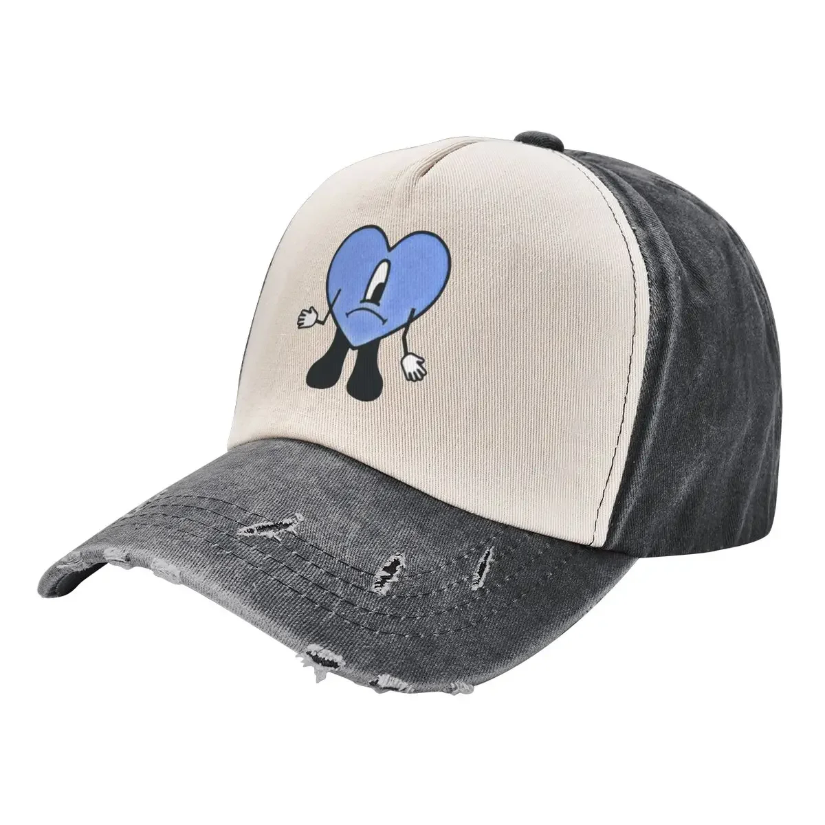 BAD BUNNY UN VERANO SIN TI SAD HEART Baseball Cap Horse Hat Rave Women's Beach Outlet Men's