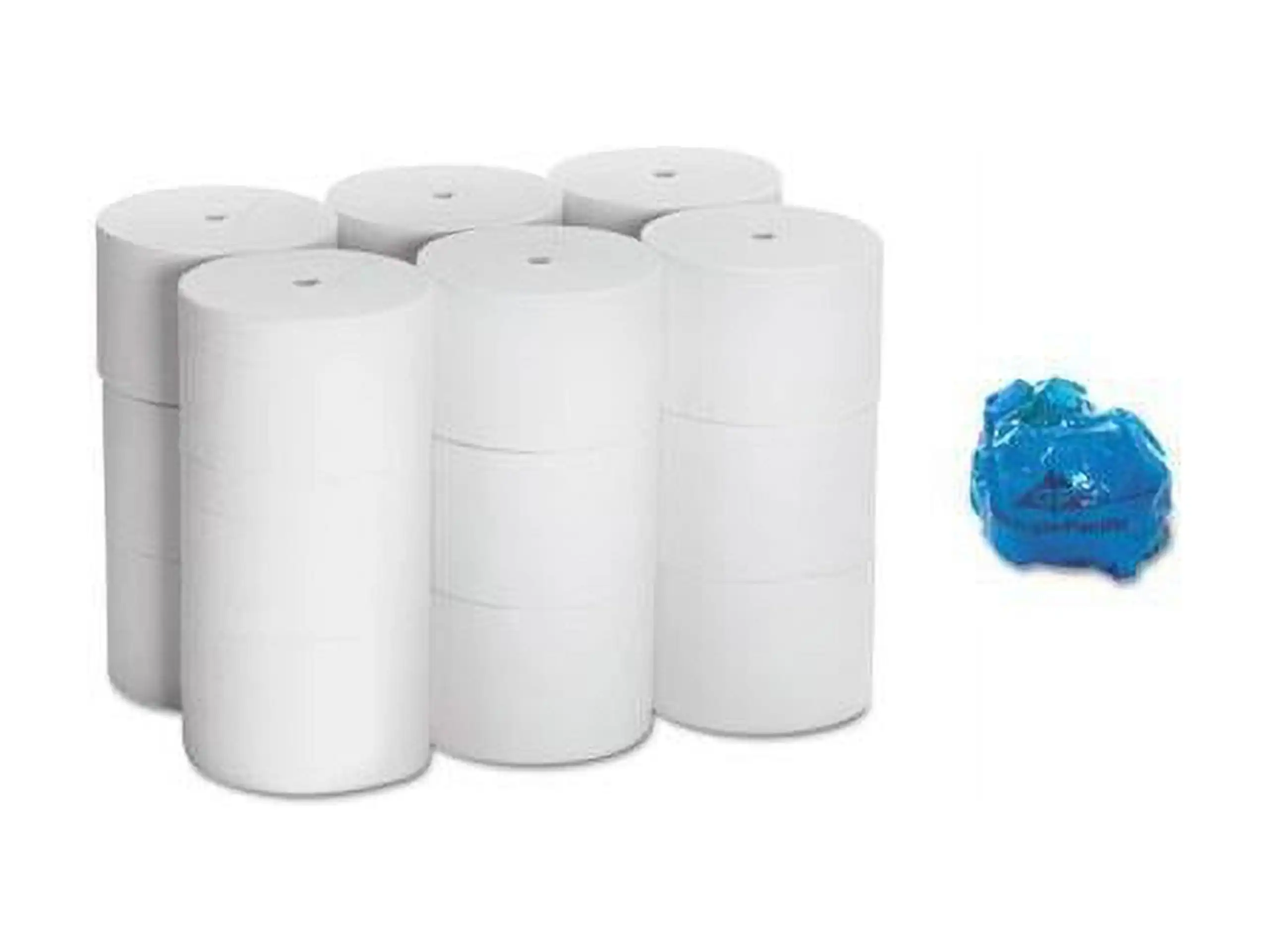 Papel de baño sin núcleo