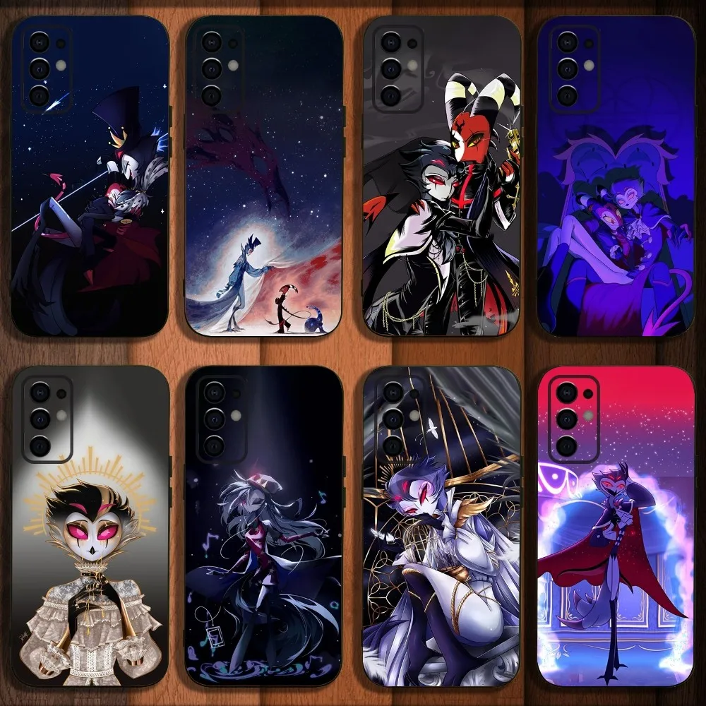 H-Helluva Boss Phone Case For Samsung S24,S21,S22,S23,S30,Ultra,S20,Plus,Fe,Lite,Note,10,9,5G Black Soft Cover