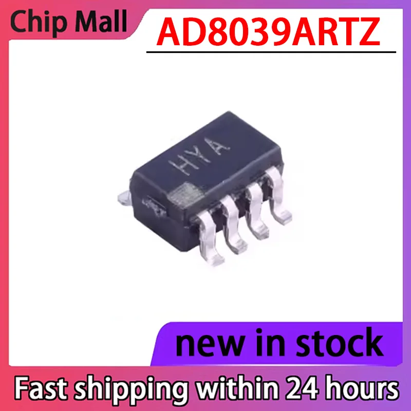 

2PCS AD8039ARTZ AD8039ART AD8039ARTZ-REEL7 Silk Screen HYA SOT23-8 NEW Operational Amplifier in Stock