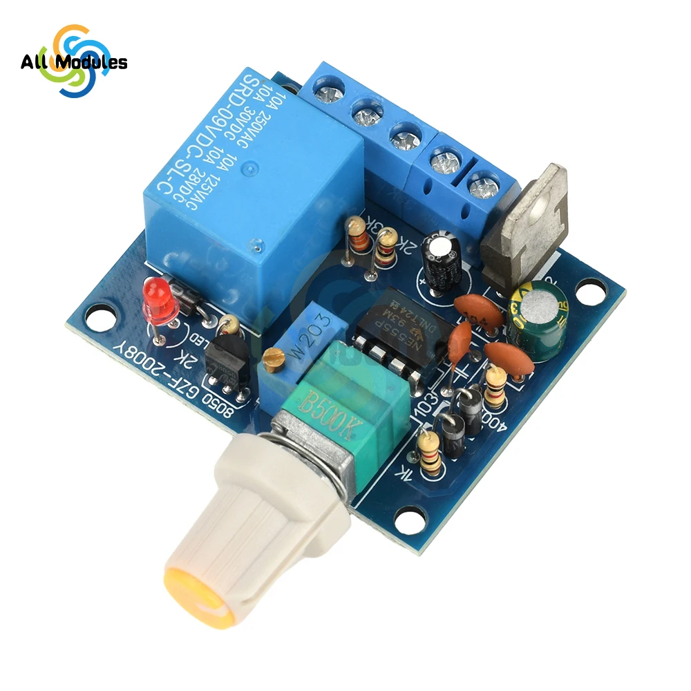 

Frequency Adjustable Switch Relay 10A with Motor Forward/Reverse Function Mixed Frequency Strobe Controller for Flasher