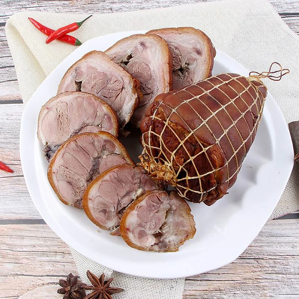 

Sausage Netting 3 Rolls Meat Packaging Tool for Boneless Meats Smoking Roasting Curing Storage Net Bag