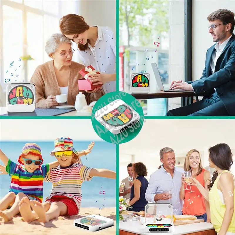 

Hot-Portable CD Player With Bluetooth, Rechargeable CD Player, Built-In Hifi Speakers, Walkman CD Player With Headphones