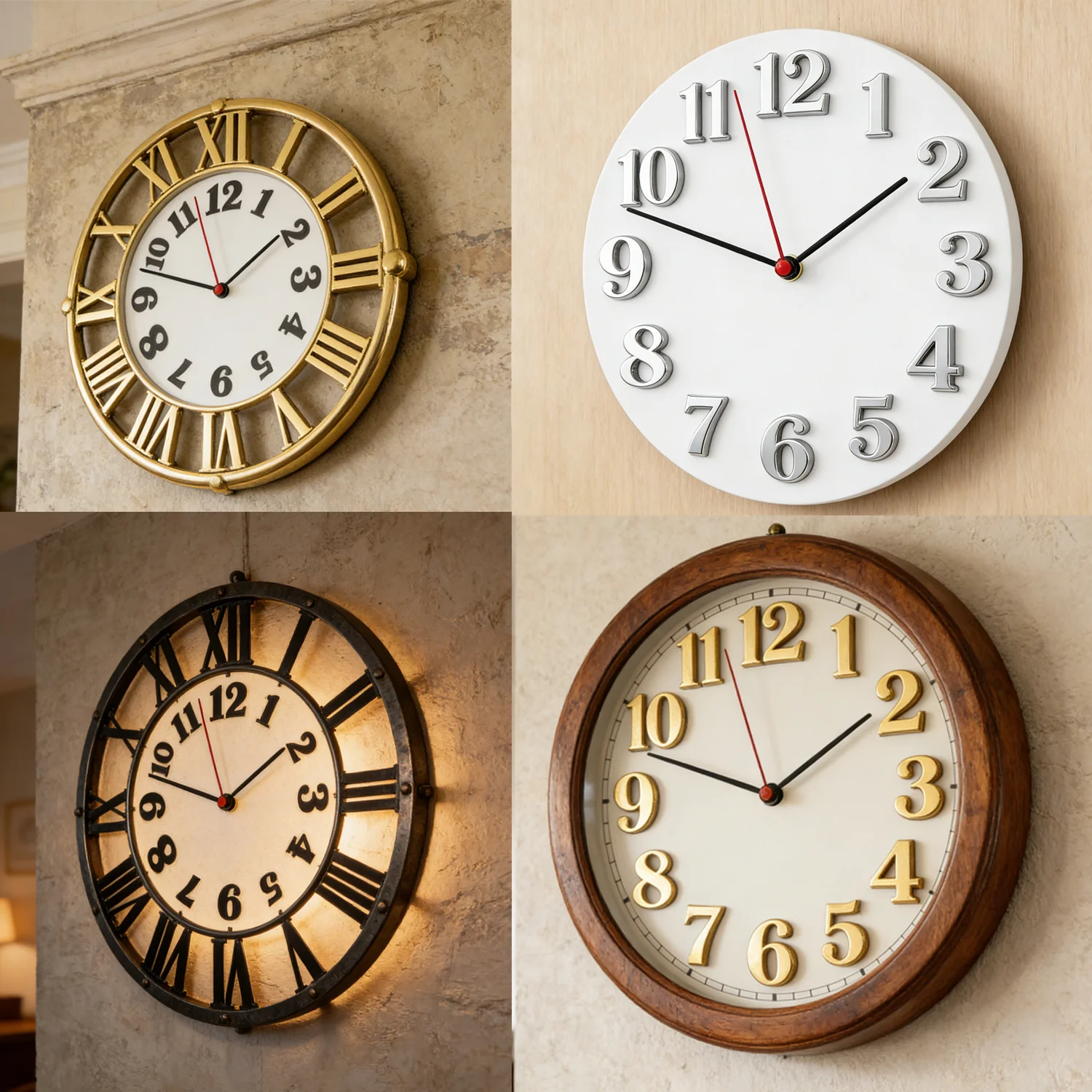 Цифры часов, арабские римские  – обзор и цена Resin Art Clock