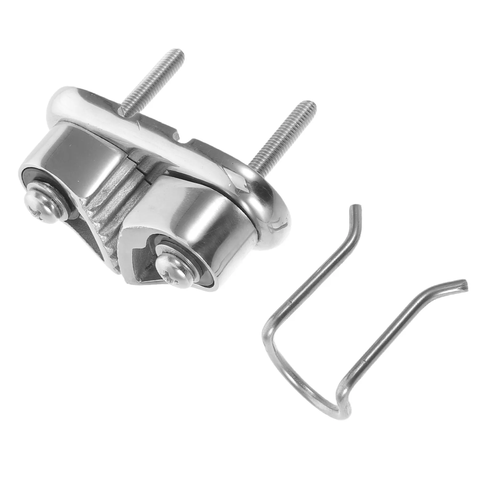 

Морской зажим-фиксатор из нержавеющей стали для веревок, крепление для палубы лодки, такелаж для парусников, каяков, якорных линий, парусных тросов