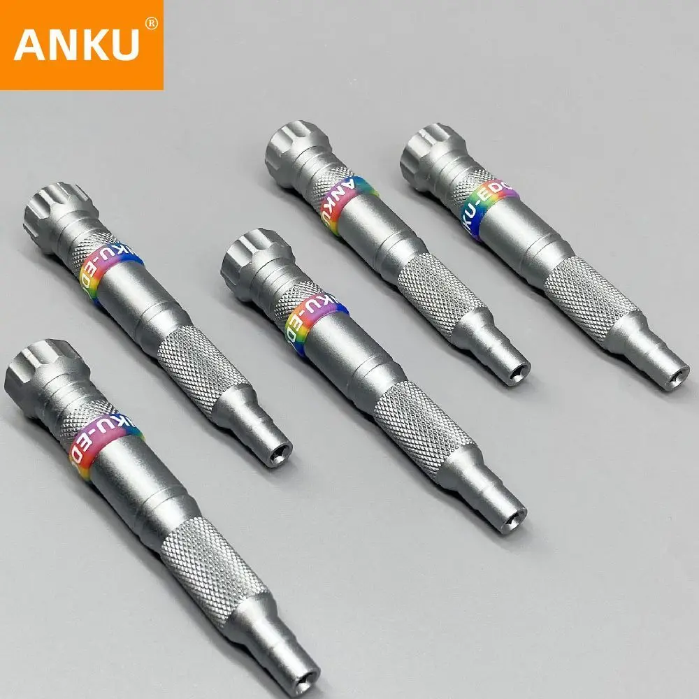 

Отвертка Anku из алюминиевого сплава 4 мм с поворотом на 360 градусов ° Вращающаяся выдвижная ручка для отверток для продуктов и мобильных телефонов