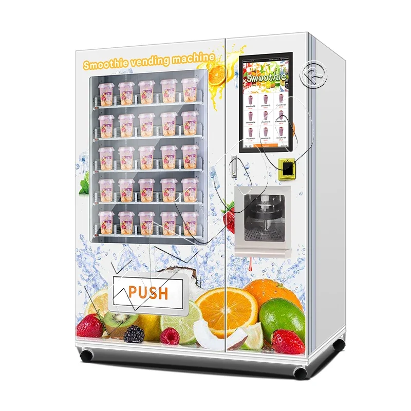 Haloo Fresh Fruit Smoothie mixer Vending Machine Frozen Food Blender Protein Shake Maker The Taste of Nature Manufacturer