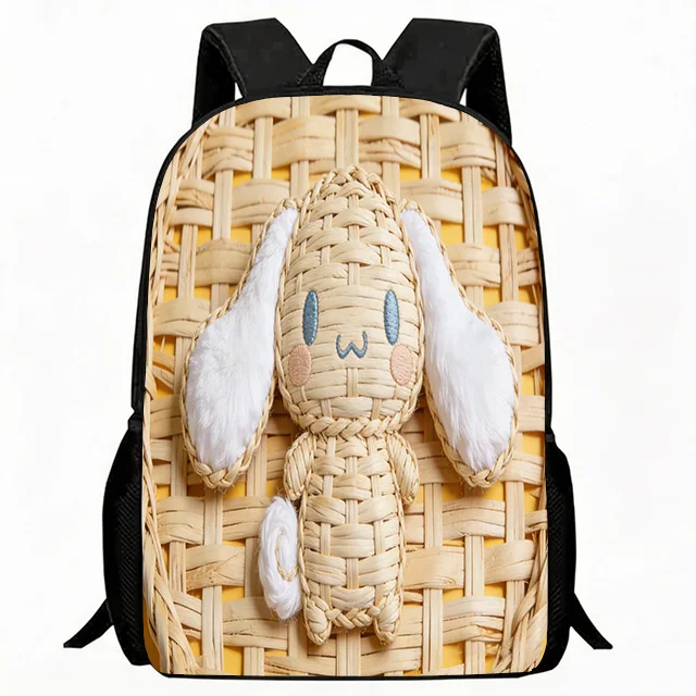 

Kids Bag Sakura Puppy Print School Backpack Lightweight Adjustable Children's Casual Daypack Durable Breathable Kids Bookbag for