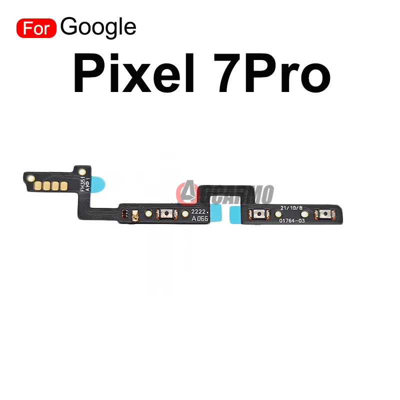 Power On/Off Button Flex Cable For Google Pixel 7 Pro 7Pro Replacement Parts