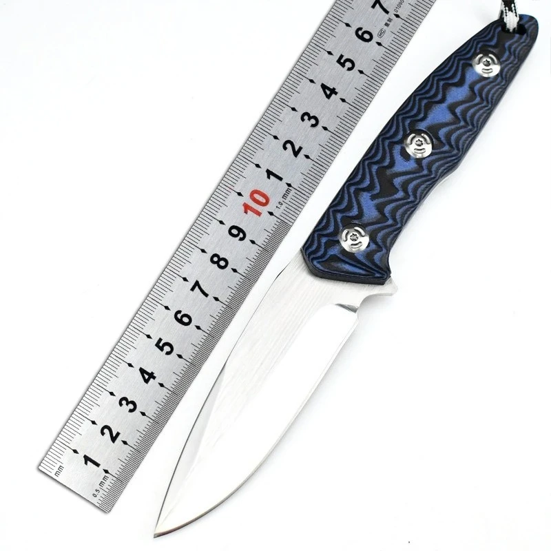 

Steel fixed blade fishing camping outdoor knife high hardness wilderness survival hunting practical EDC tool knife men's gift