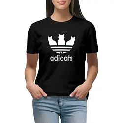 Adicats T-shirt Short sleeve tee cute clothes Women's summer blouses 2024