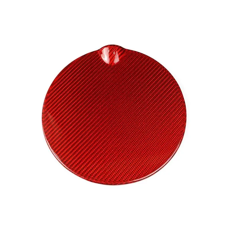 

Для Mini LCI R55 R56: Накладка на крышку бензобака из настоящего сухого карбона, красная, декоративная, для тюнинга, аксессуары, обвес