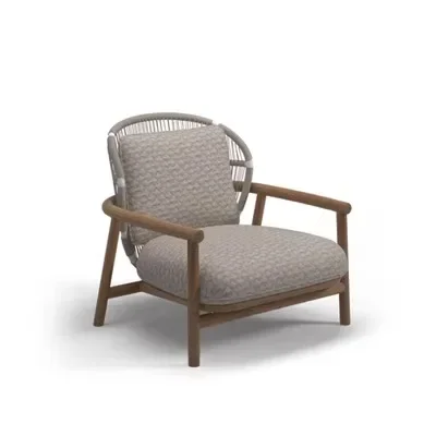 

Outdoor rattan sofa combination villa courtyard garden open-air leisure rattan chair designer model room outdoor furniture