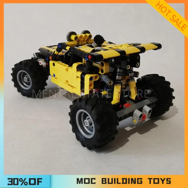 NEUE 466PCS Angepasst MOC Off-road buggy Bausteine Technologie Ziegel DIY Kreative Montage Bildung Spielzeug Urlaub Geschenk