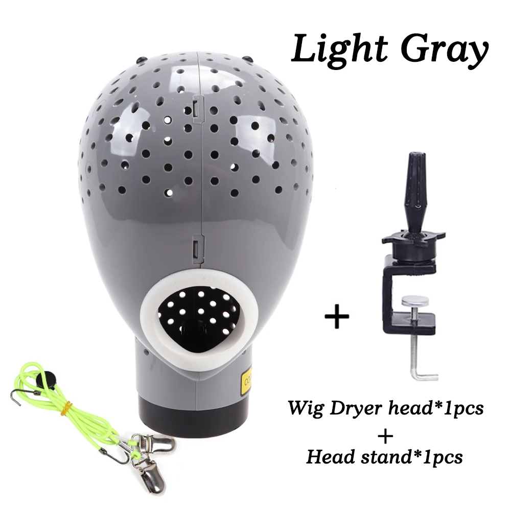 Wig Dryer Head Mannequin with Table Clamp Stand