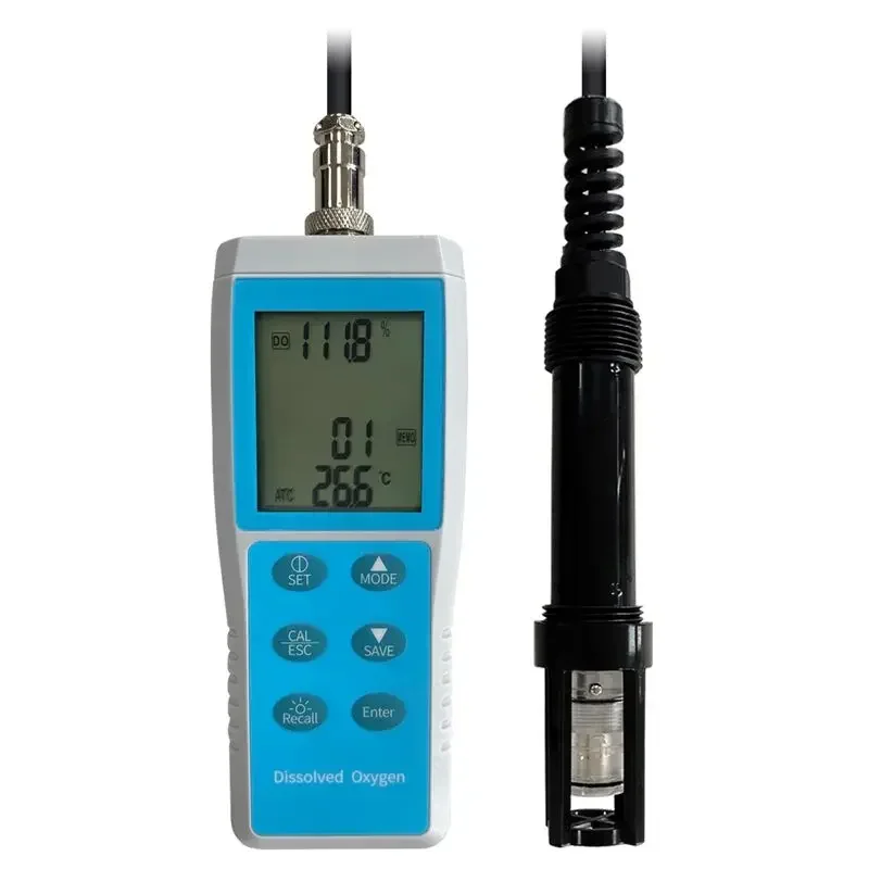 

M8603 Portable Dissolved Oxygen Meter for Measuring The Oxygen Content and Dissolved Oxygen in Aquaculture Water in Fish Ponds