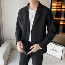 2023 Japanese Academy Style Suit Design Sense Men's Senior Sense Bomb Street Suit Coat Men's Autumn Style