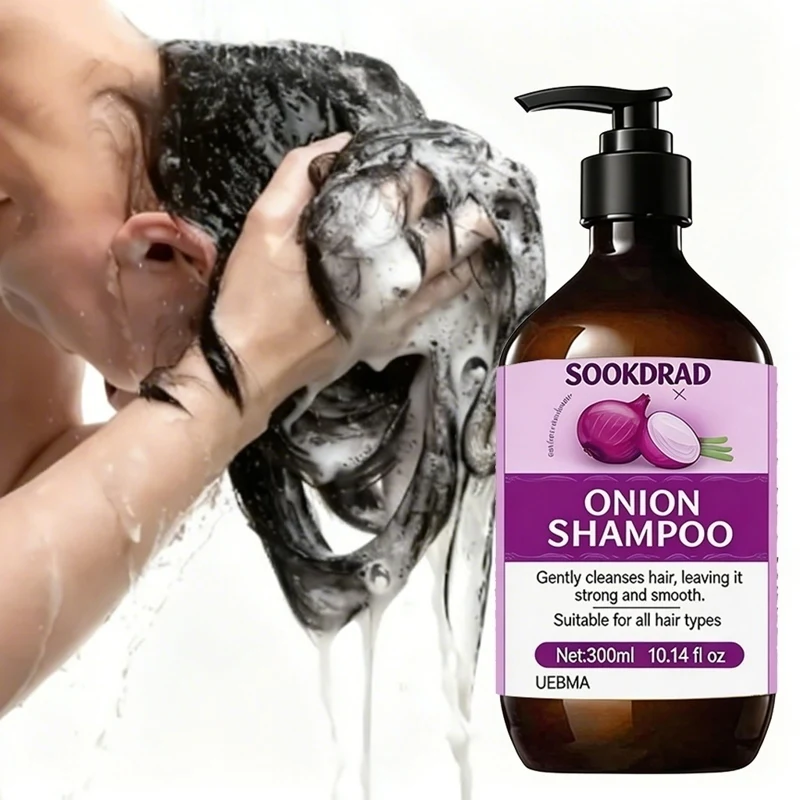 Trending Onion Shampoo, smoothing hair treatment, ideal for regular wash